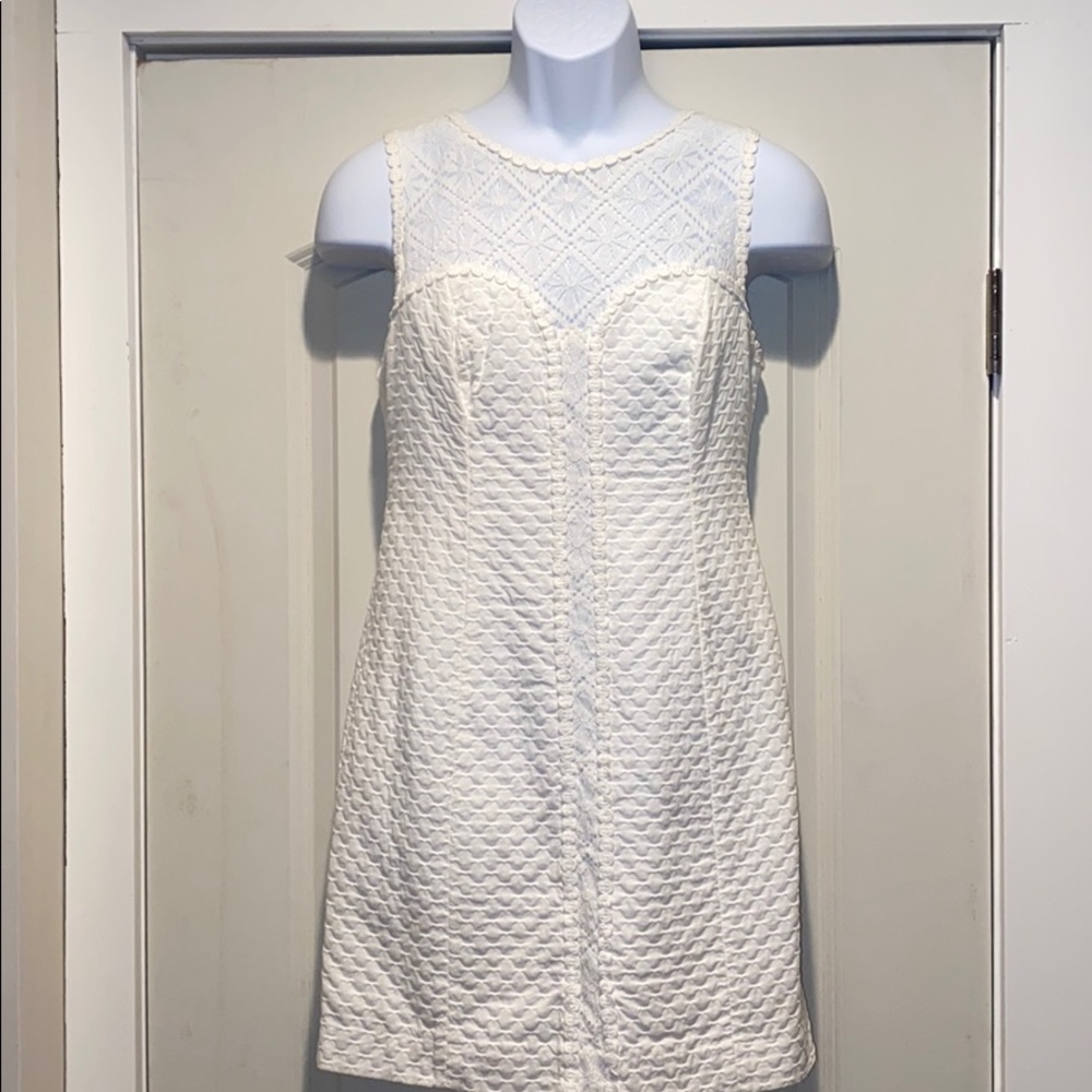 Lilly Pulitzer white sleeveless dress